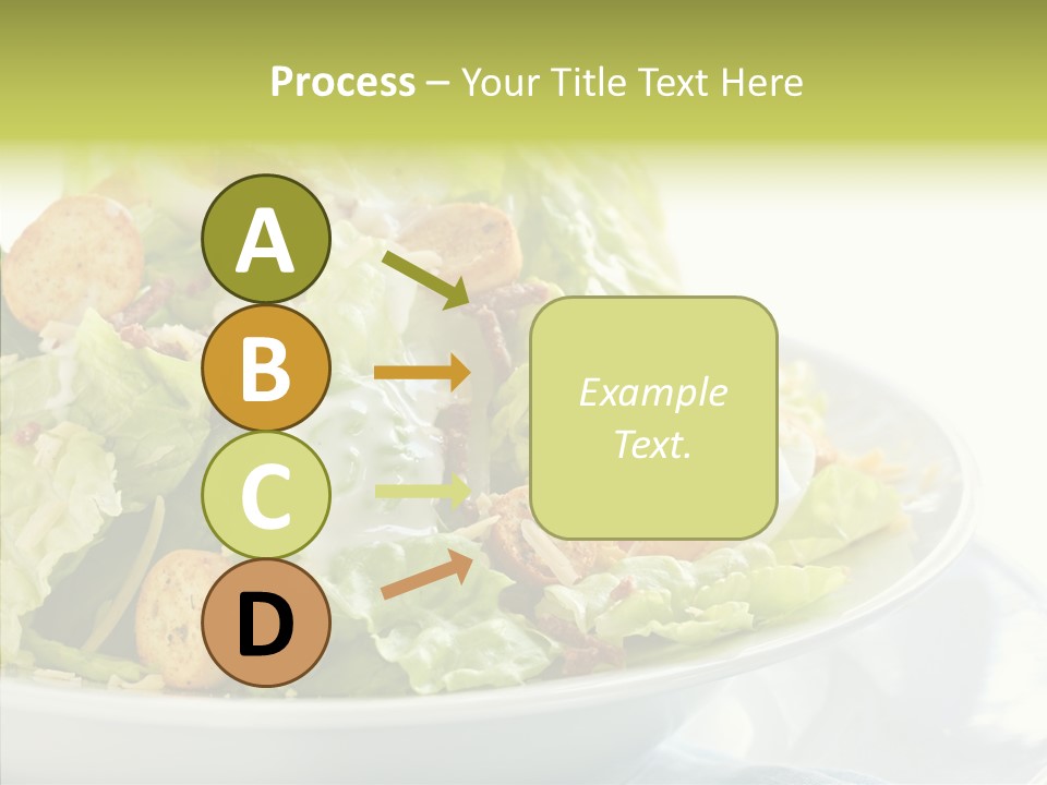 Cos Food Caesar PowerPoint Template