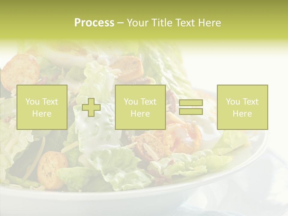 Cos Food Caesar PowerPoint Template