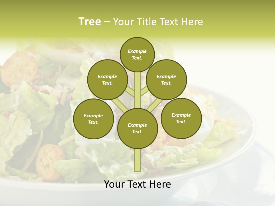 Cos Food Caesar PowerPoint Template