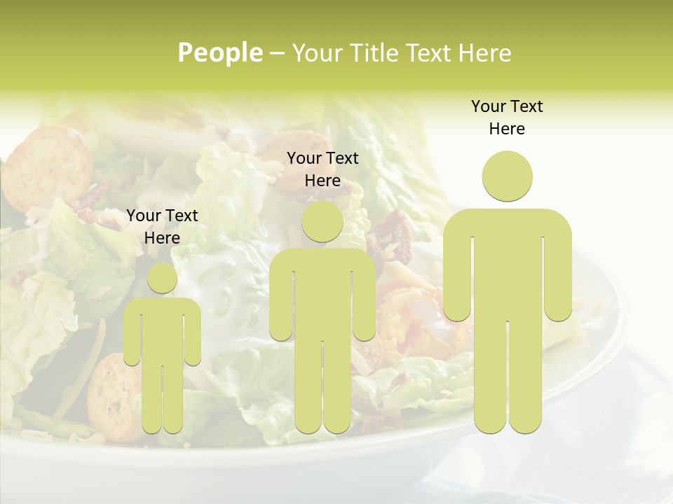 Cos Food Caesar PowerPoint Template