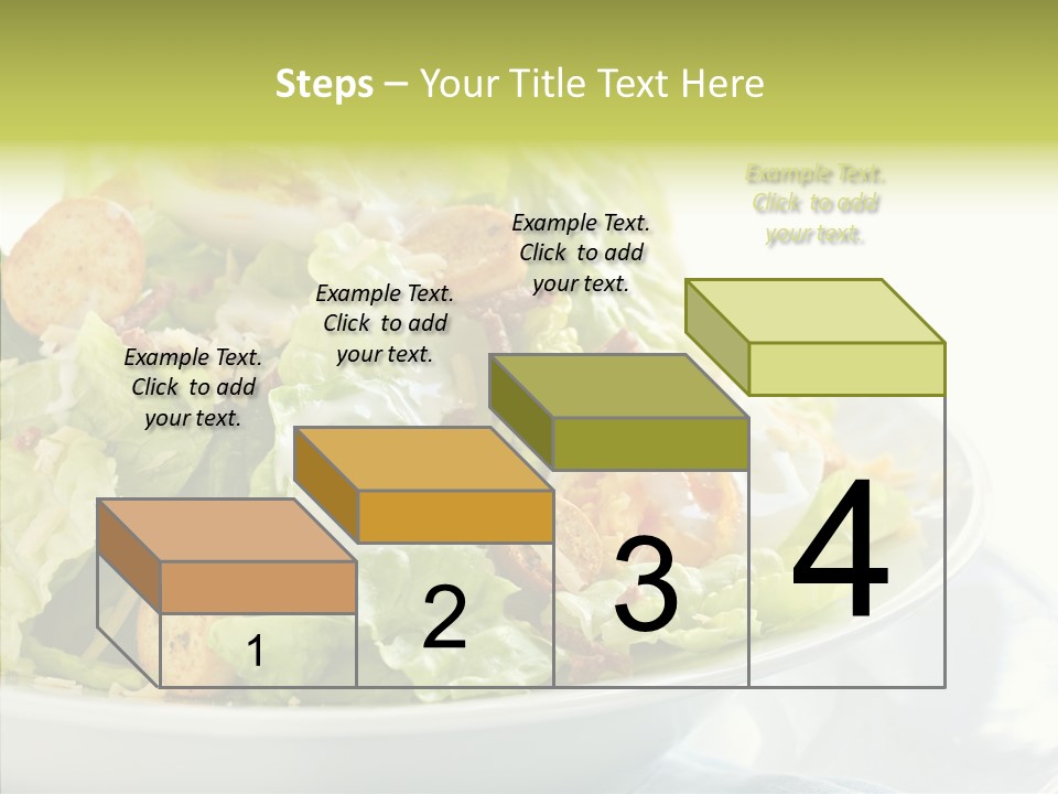 Cos Food Caesar PowerPoint Template
