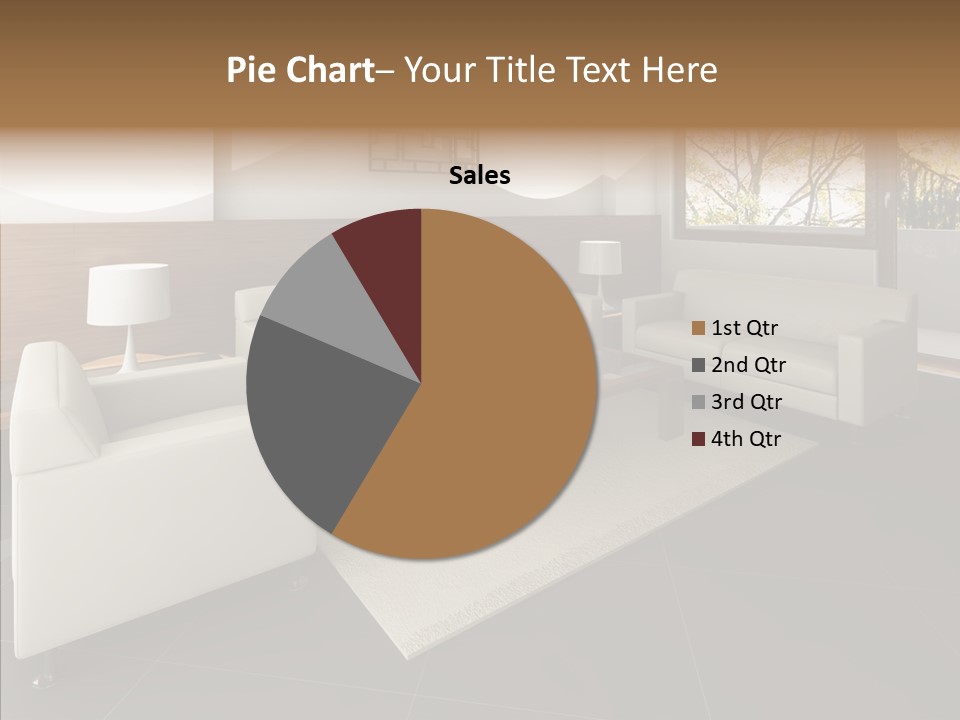 Shadows Window Interior PowerPoint Template