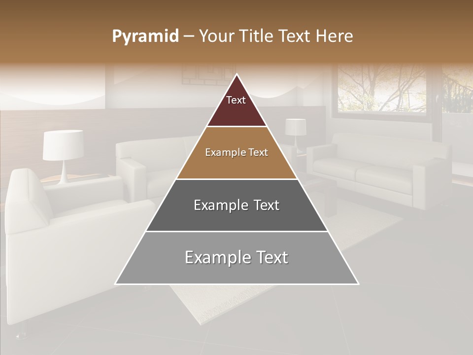 Shadows Window Interior PowerPoint Template