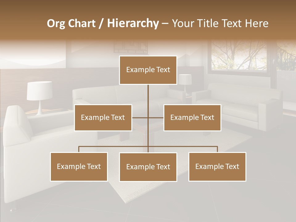 Shadows Window Interior PowerPoint Template