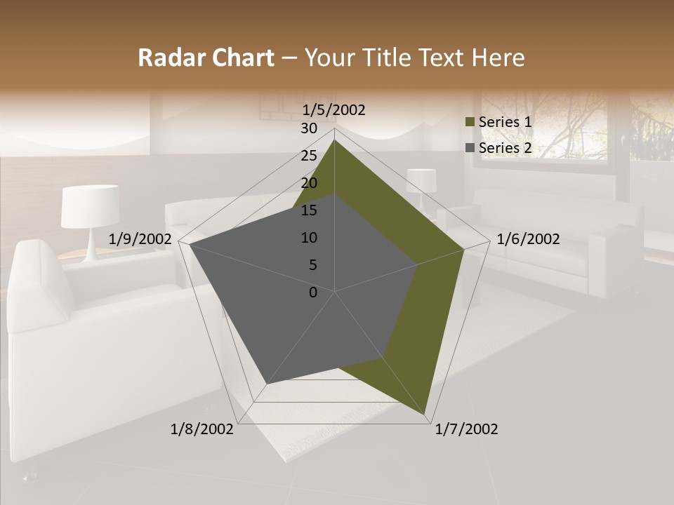 Shadows Window Interior PowerPoint Template