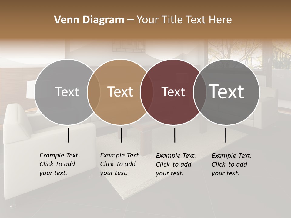 Shadows Window Interior PowerPoint Template