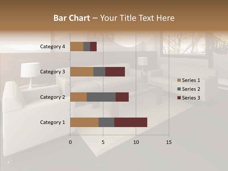 Shadows Window Interior PowerPoint Template