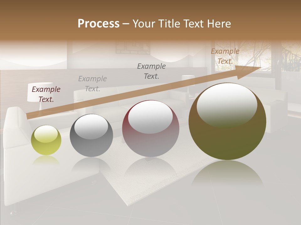 Shadows Window Interior PowerPoint Template