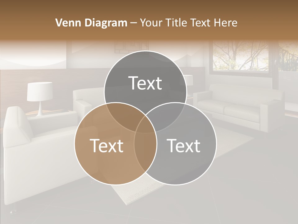 Shadows Window Interior PowerPoint Template