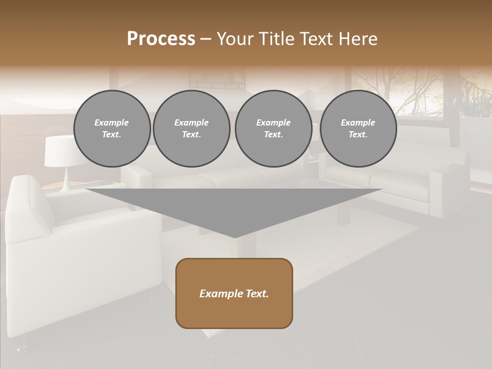 Shadows Window Interior PowerPoint Template