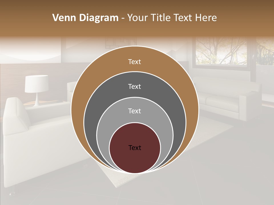 Shadows Window Interior PowerPoint Template