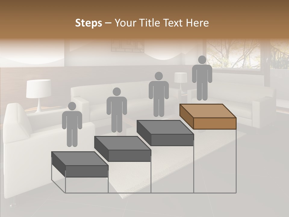 Shadows Window Interior PowerPoint Template