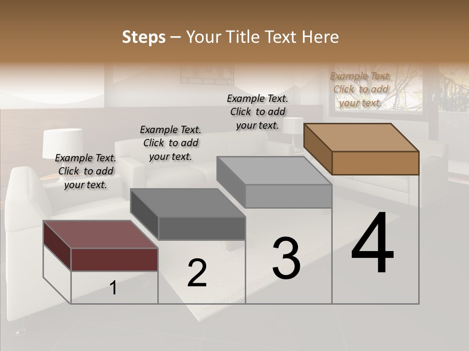 Shadows Window Interior PowerPoint Template