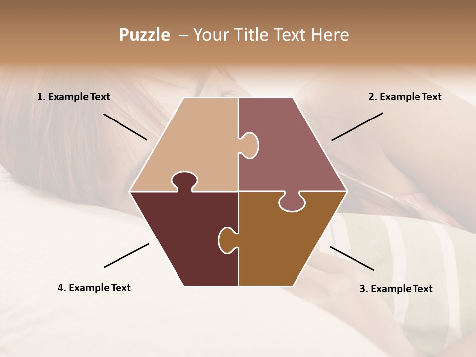 Bed Girl Fringe PowerPoint Template