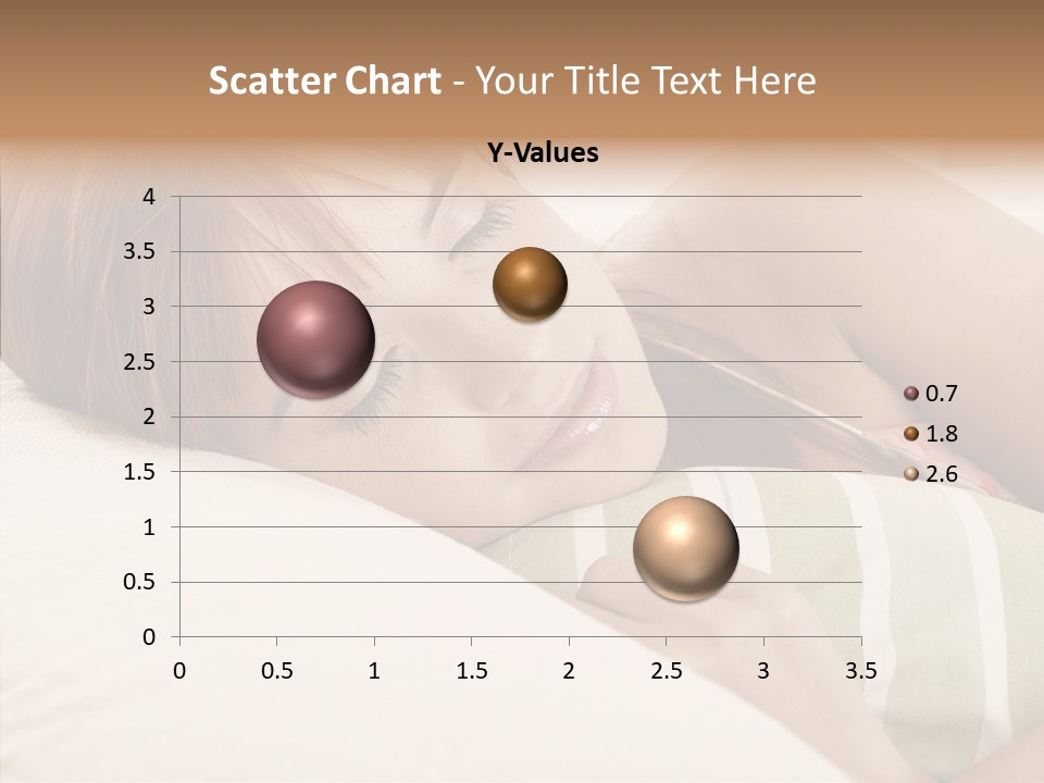 Bed Girl Fringe PowerPoint Template