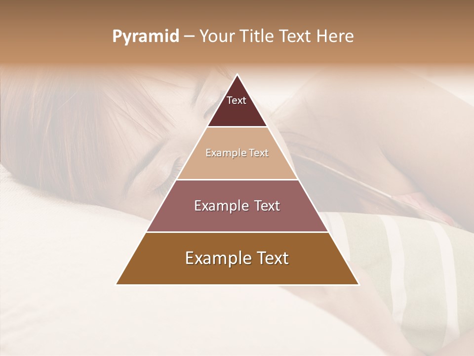 Bed Girl Fringe PowerPoint Template