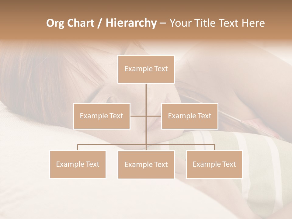 Bed Girl Fringe PowerPoint Template