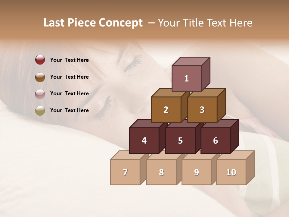 Bed Girl Fringe PowerPoint Template