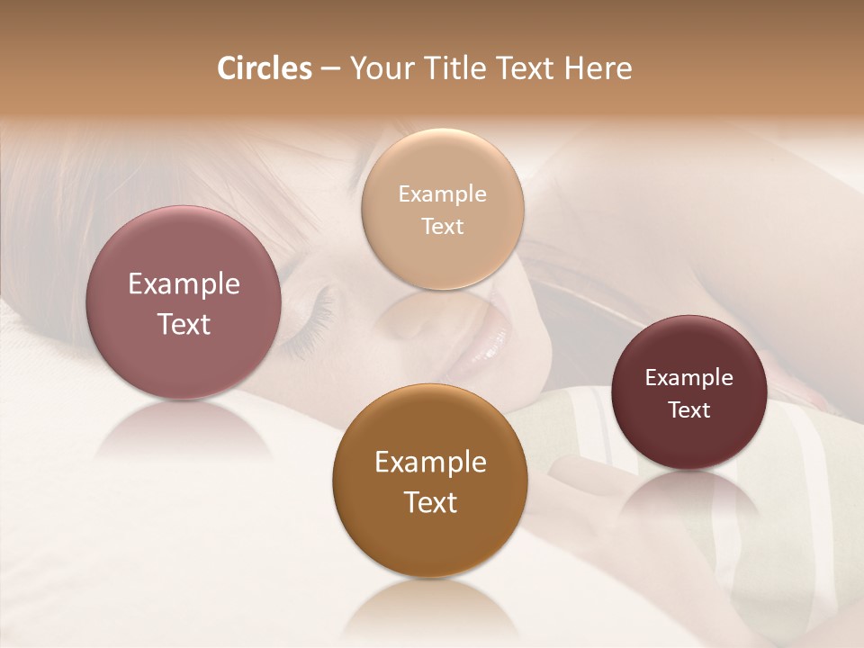 Bed Girl Fringe PowerPoint Template