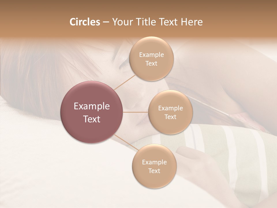 Bed Girl Fringe PowerPoint Template