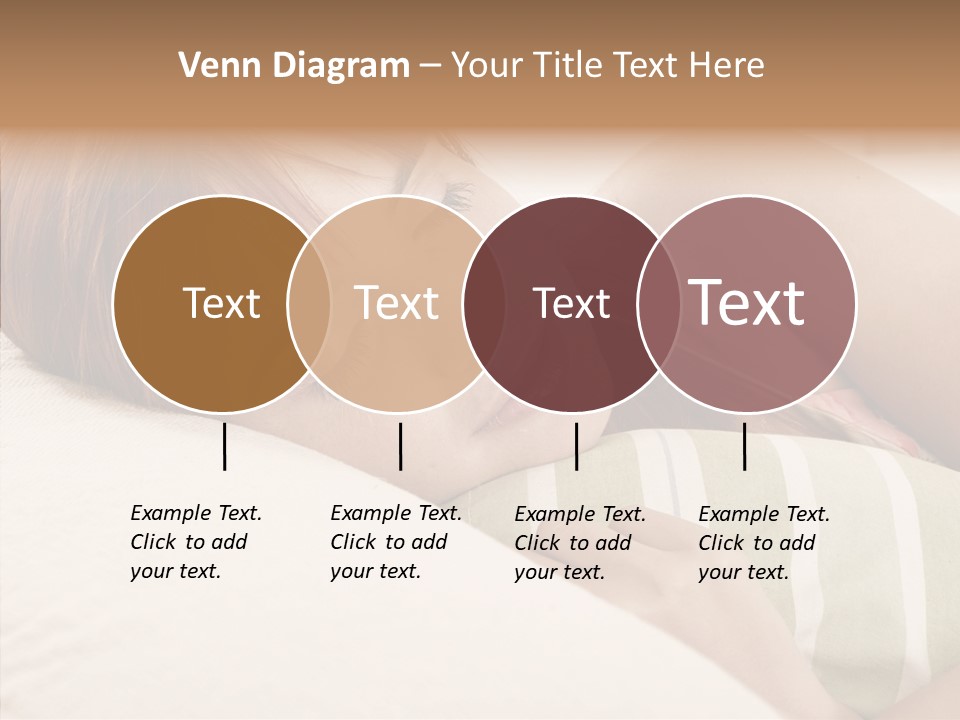 Bed Girl Fringe PowerPoint Template