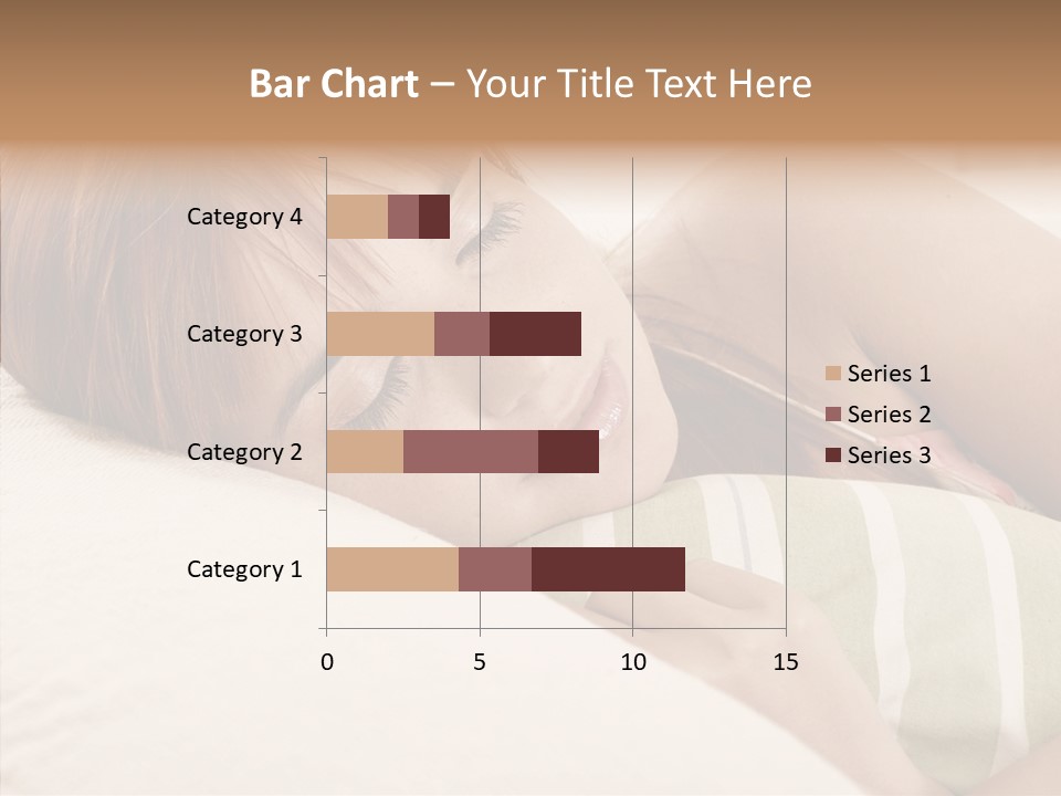 Bed Girl Fringe PowerPoint Template