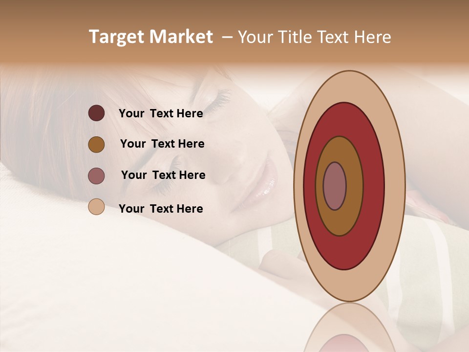 Bed Girl Fringe PowerPoint Template