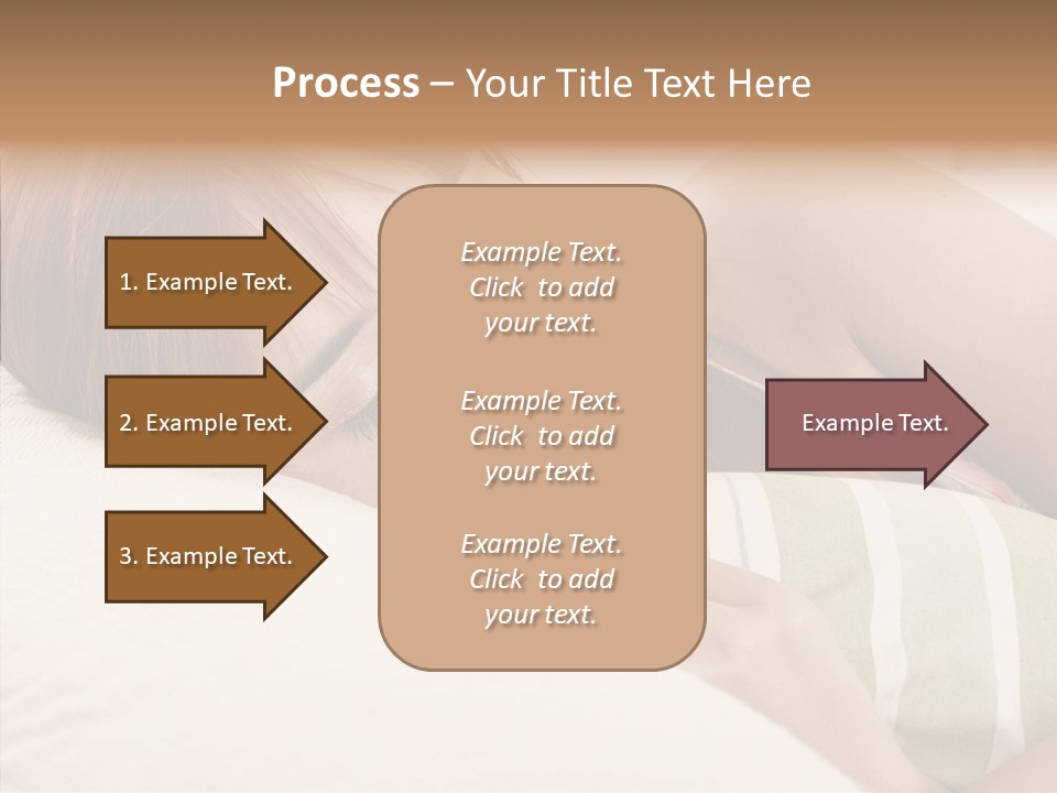 Bed Girl Fringe PowerPoint Template