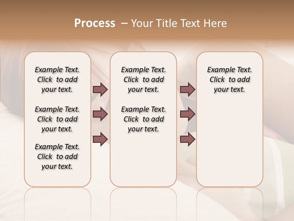 Bed Girl Fringe PowerPoint Template