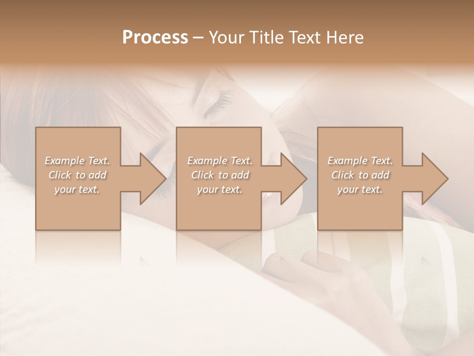 Bed Girl Fringe PowerPoint Template