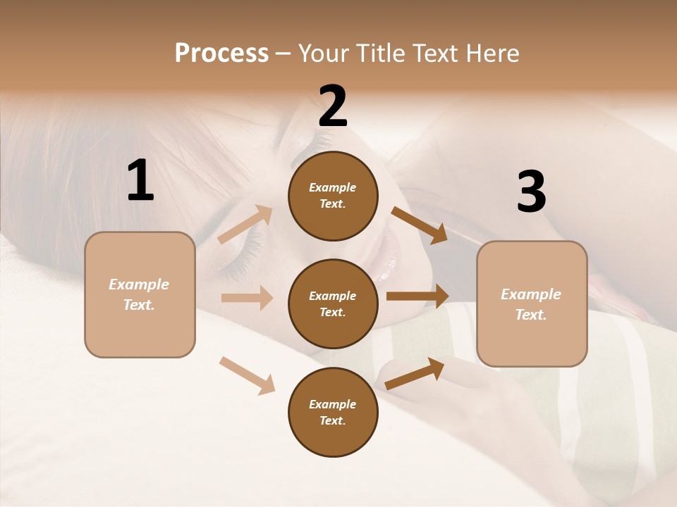 Bed Girl Fringe PowerPoint Template