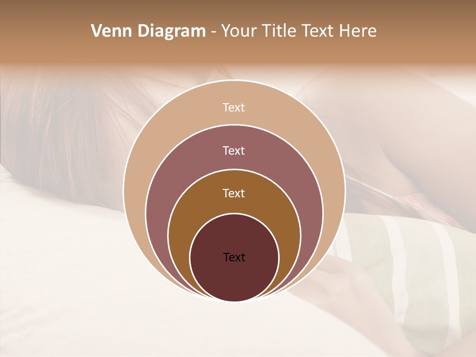 Bed Girl Fringe PowerPoint Template