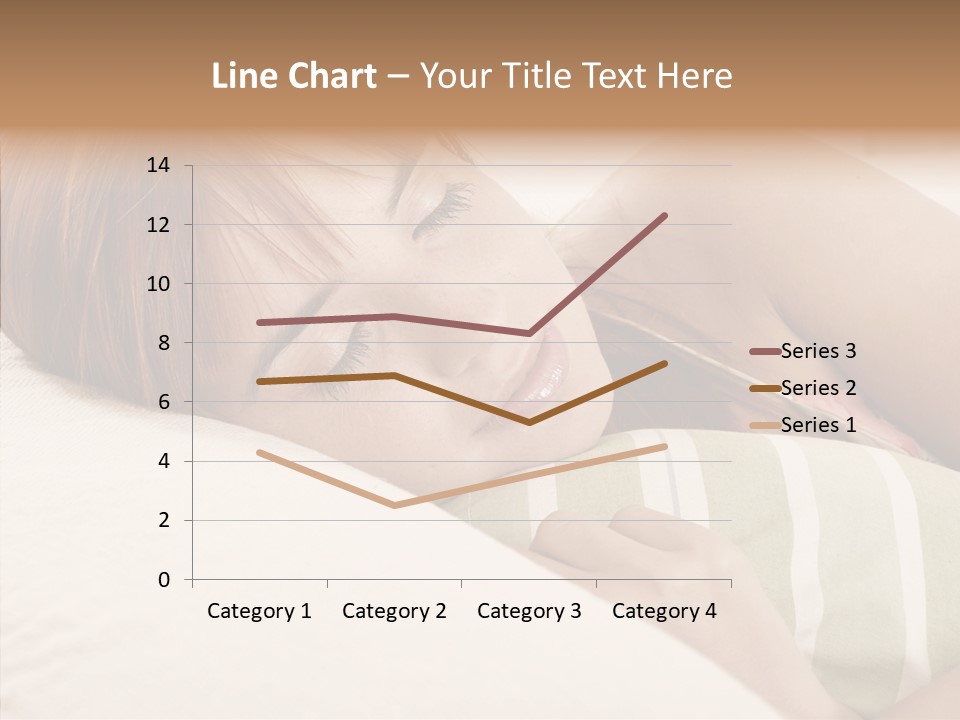 Bed Girl Fringe PowerPoint Template