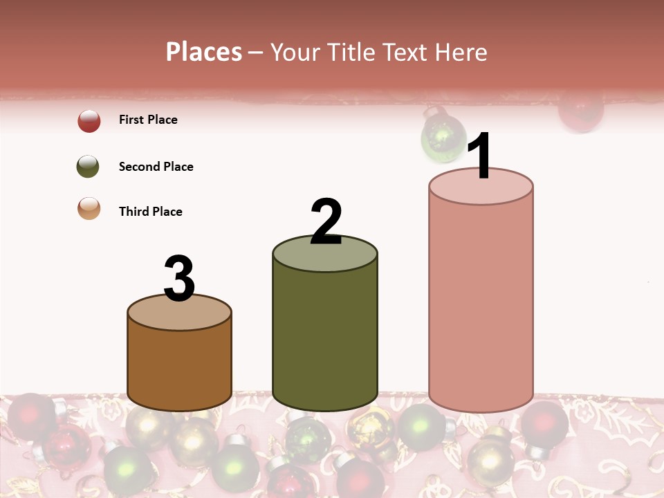 Color Red Background PowerPoint Template