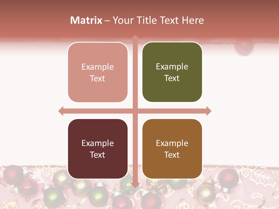 Color Red Background PowerPoint Template