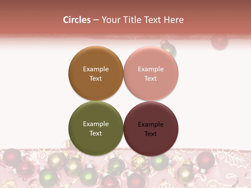 Color Red Background PowerPoint Template