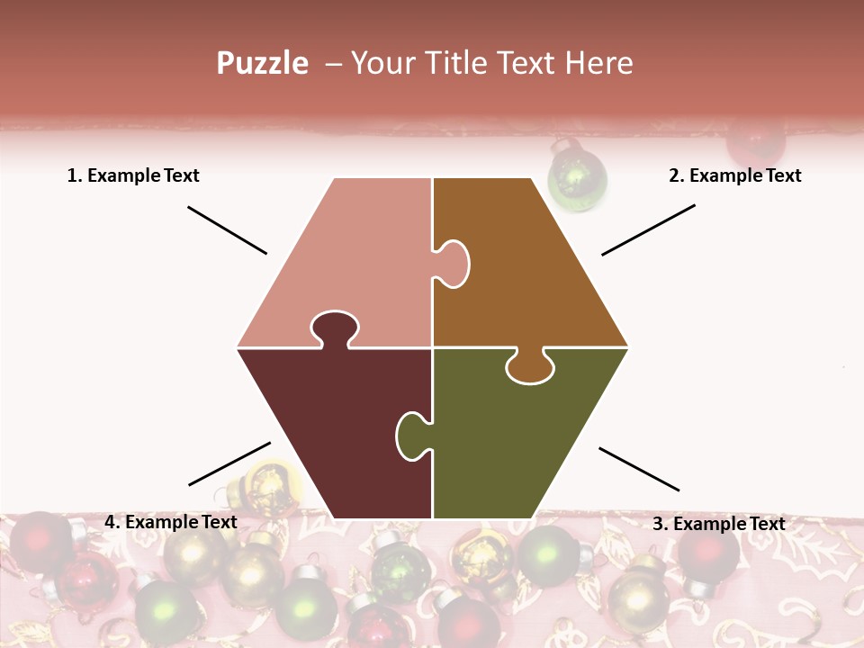 Color Red Background PowerPoint Template