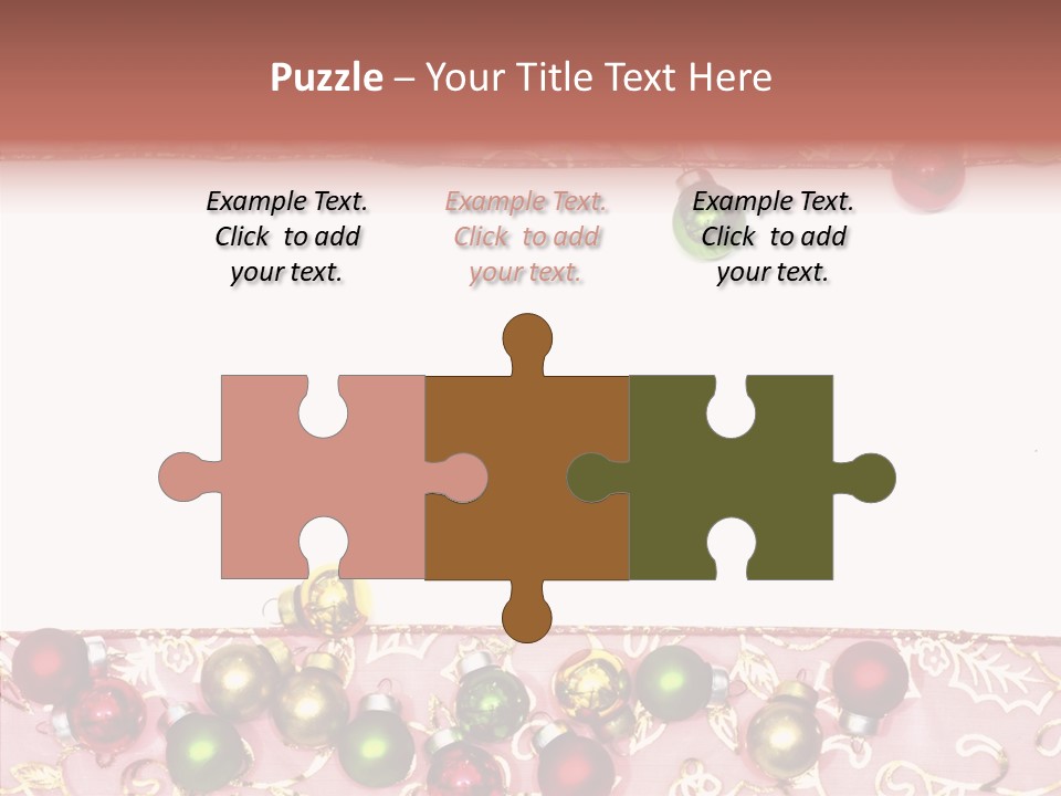 Color Red Background PowerPoint Template