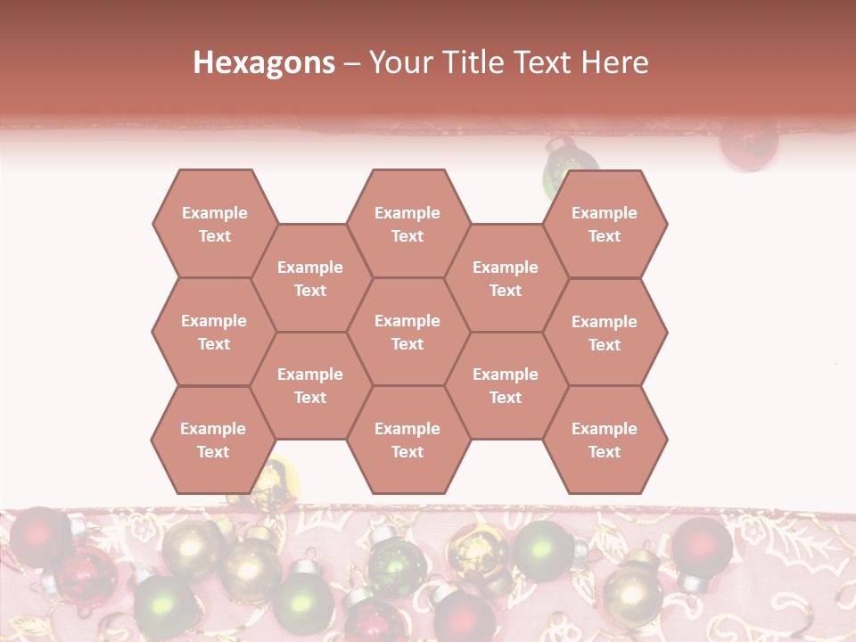 Color Red Background PowerPoint Template