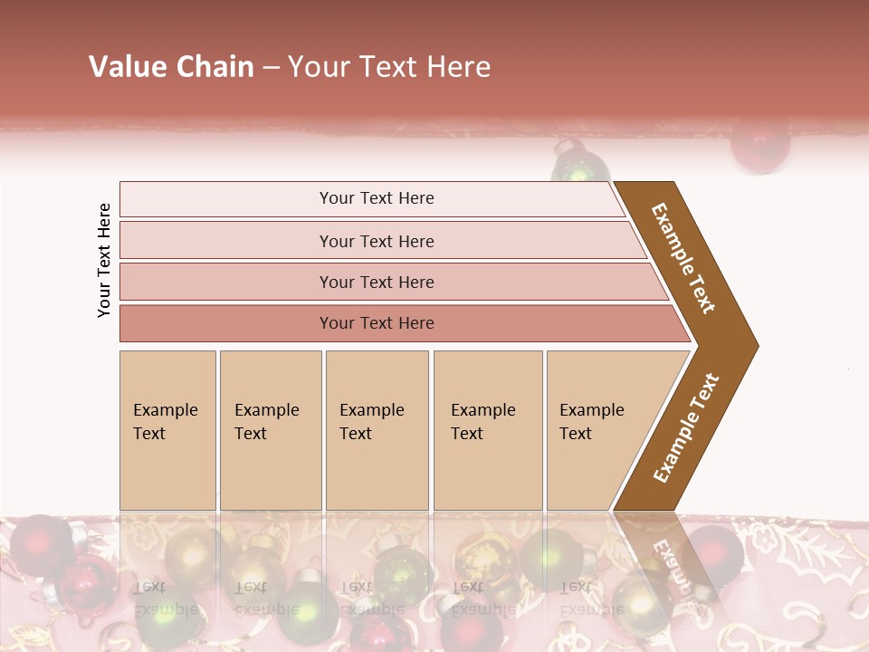 Color Red Background PowerPoint Template