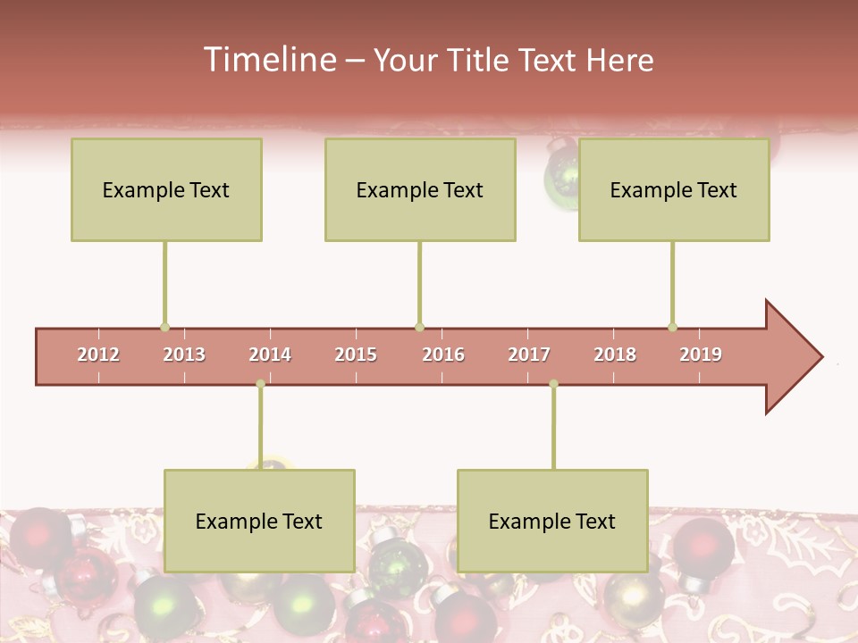 Color Red Background PowerPoint Template