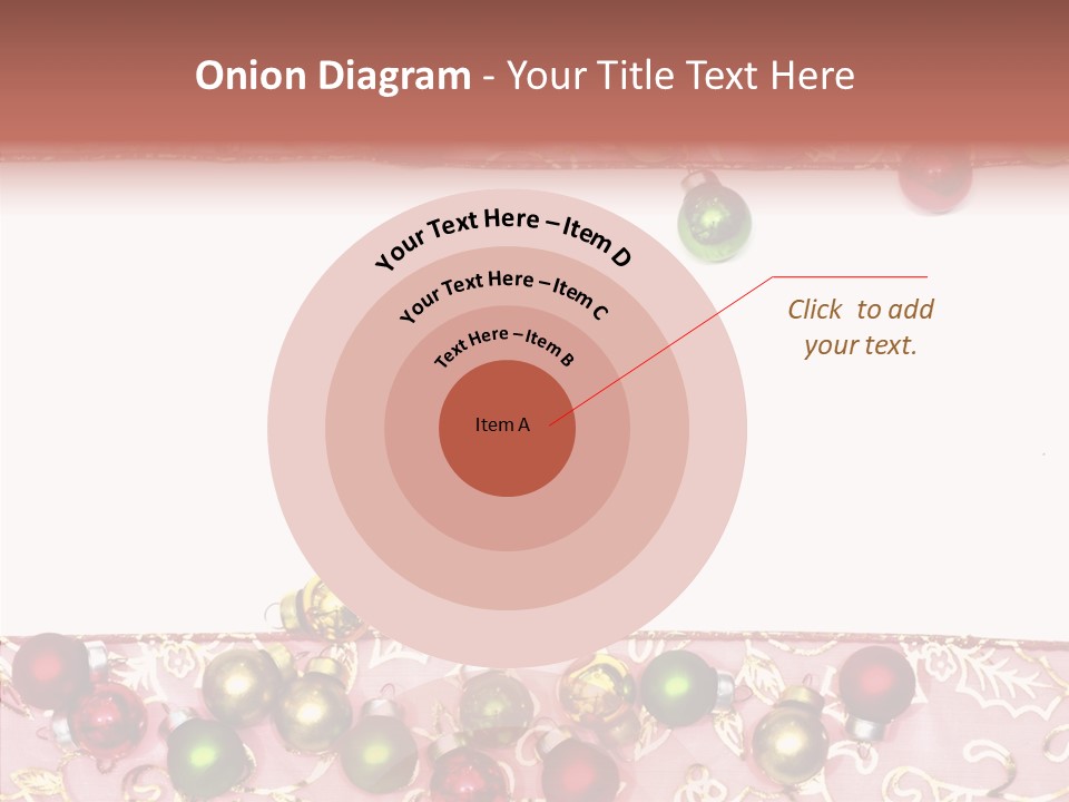 Color Red Background PowerPoint Template