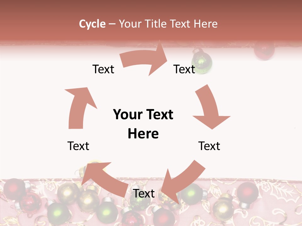 Color Red Background PowerPoint Template