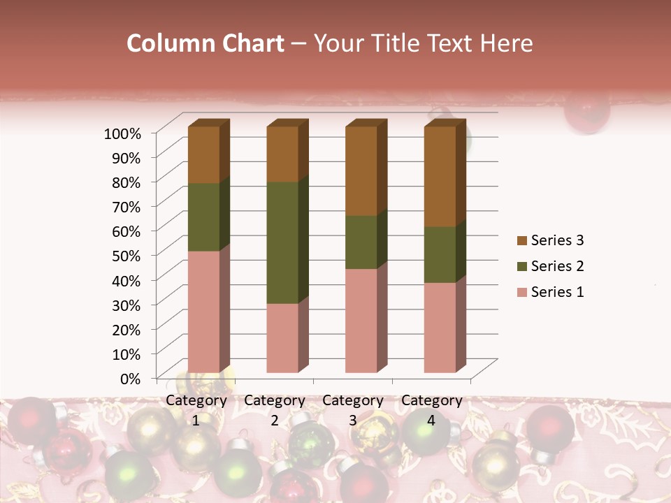 Color Red Background PowerPoint Template
