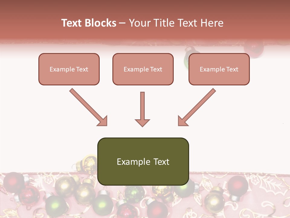 Color Red Background PowerPoint Template
