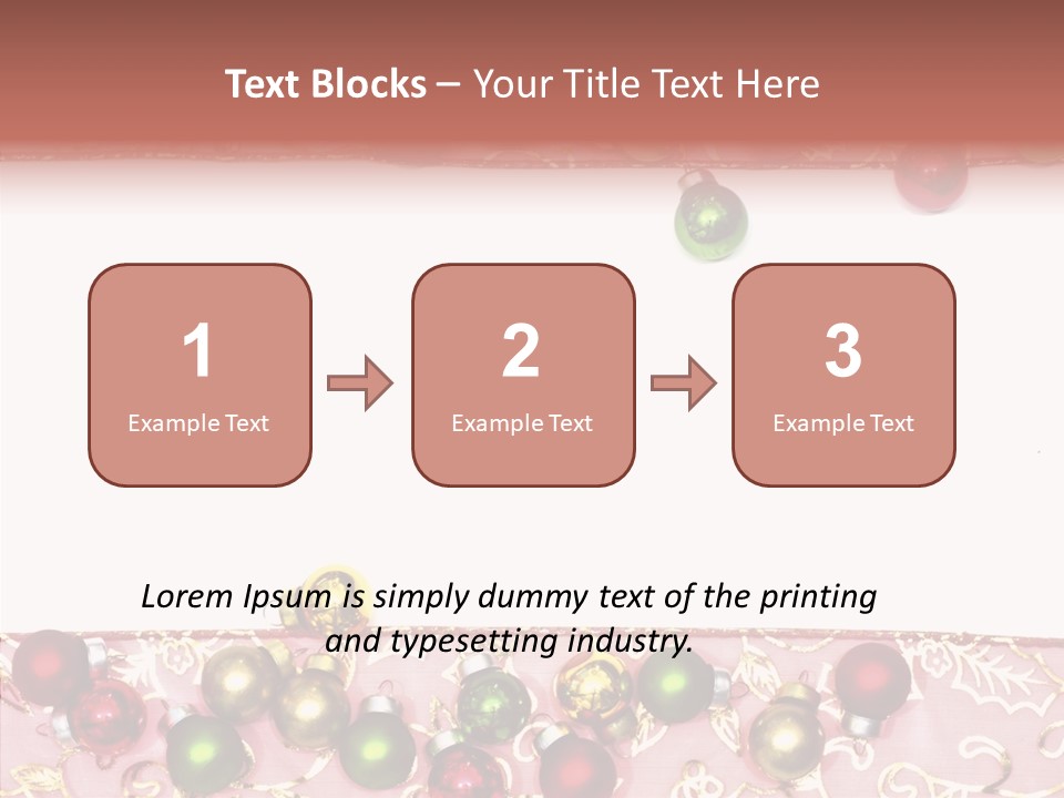 Color Red Background PowerPoint Template