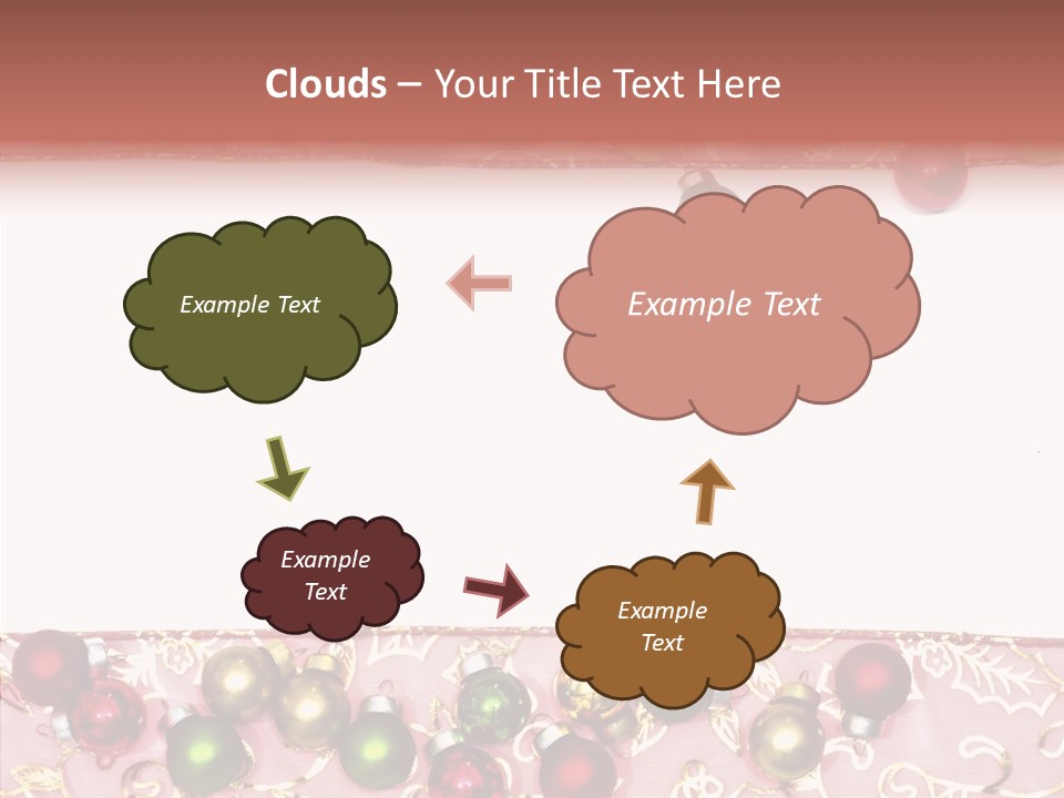 Color Red Background PowerPoint Template