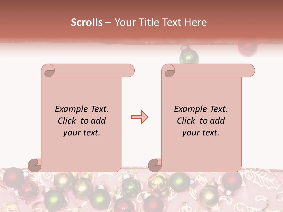 Color Red Background PowerPoint Template