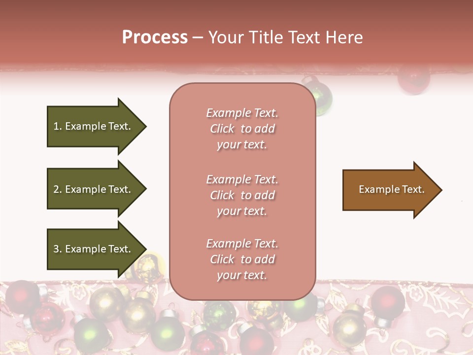 Color Red Background PowerPoint Template