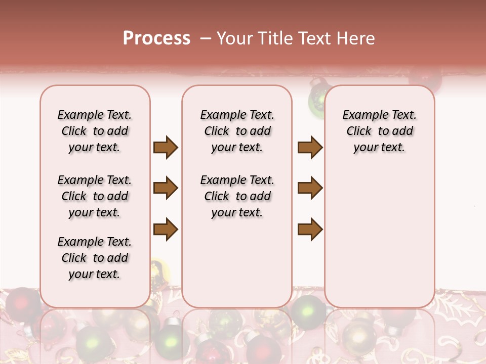 Color Red Background PowerPoint Template
